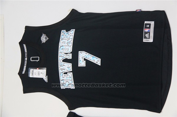 Maglia Diamonds Editon New York Knicks Carmelo Anthony #7 Nero